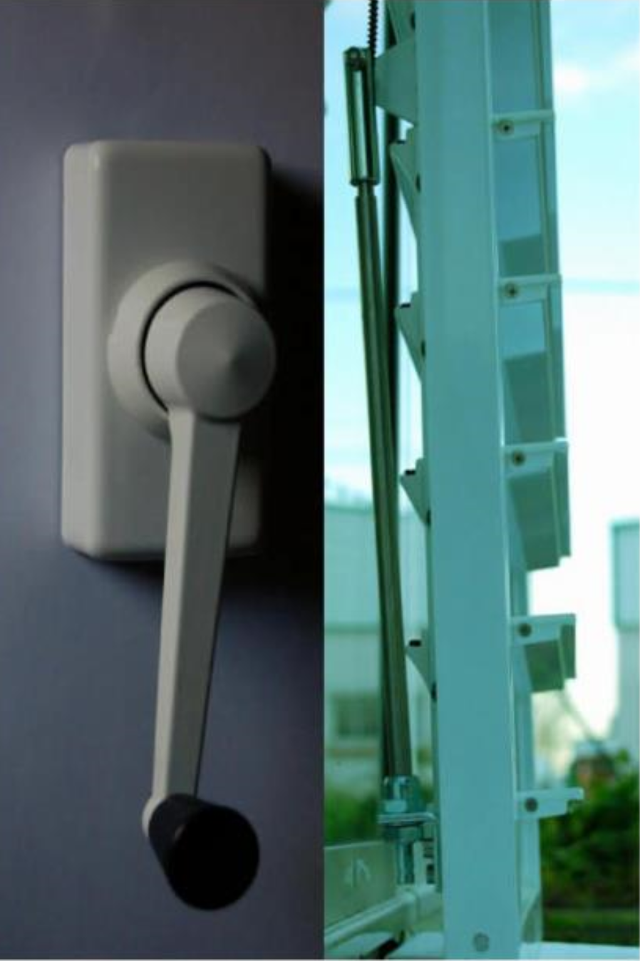 Syst&egrave;me de Manoeuvre (orientation des lames)