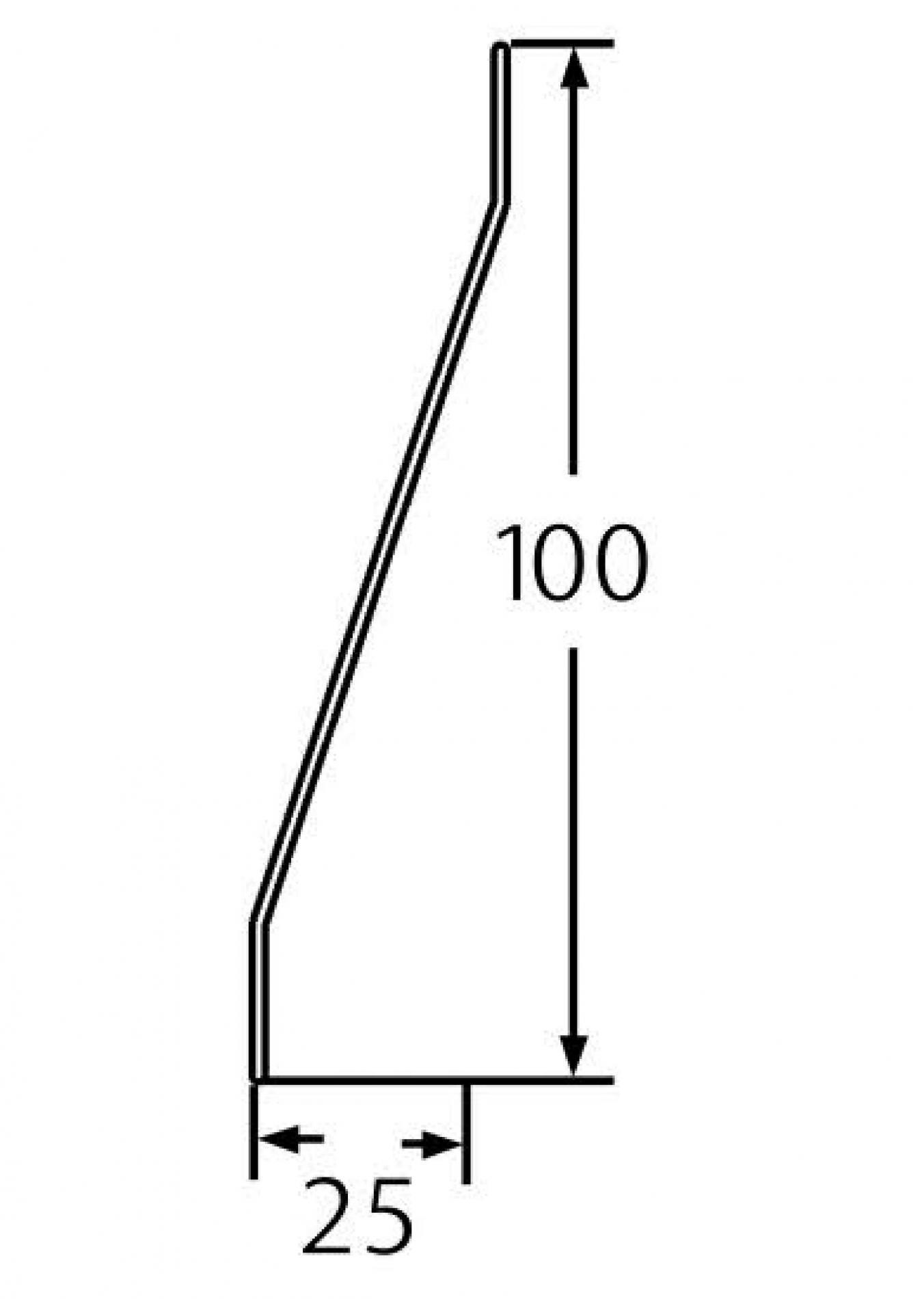 Lame AZ 100 simple et tubulaire