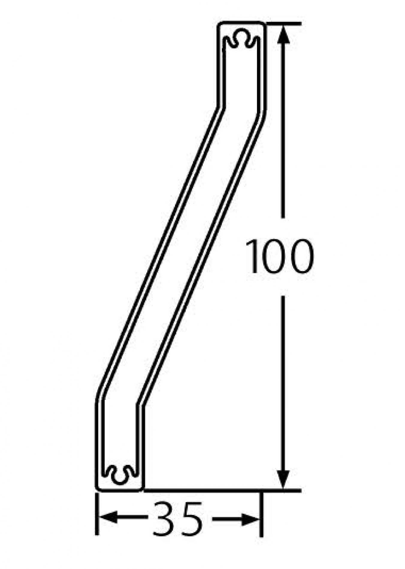 Lame AZ 100 simple et tubulaire