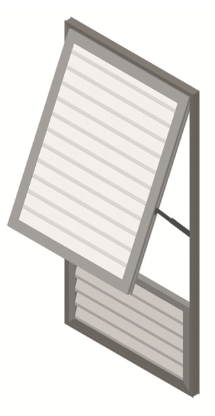 Brise soleil à projection